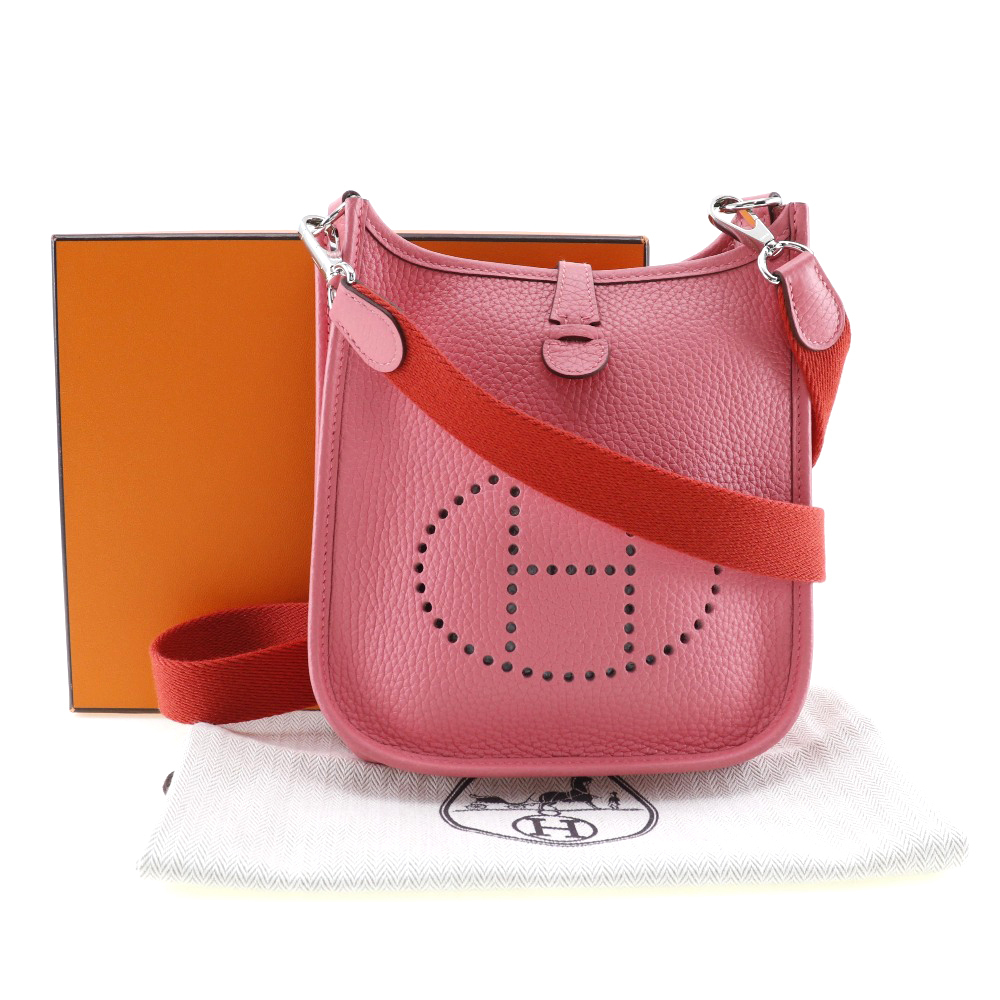 Hermes Evelyne TPM Leather Shoulder Bag 无法识别 in Excellent condition - Picture 9 of 9